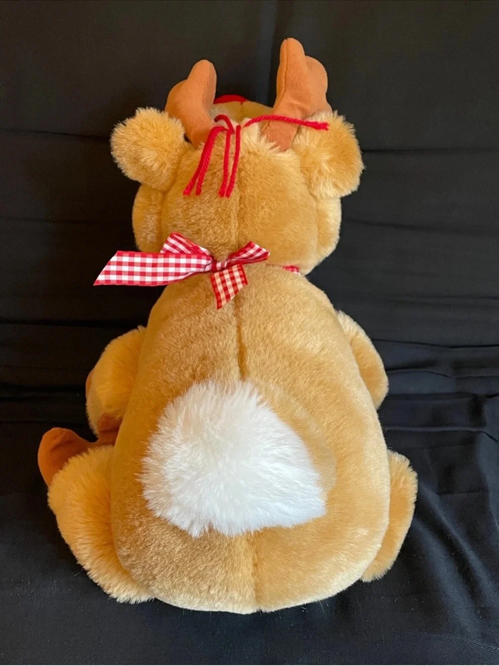 Vtg Eden Rudolph Reindeer Plush large Stuffed Animal 20